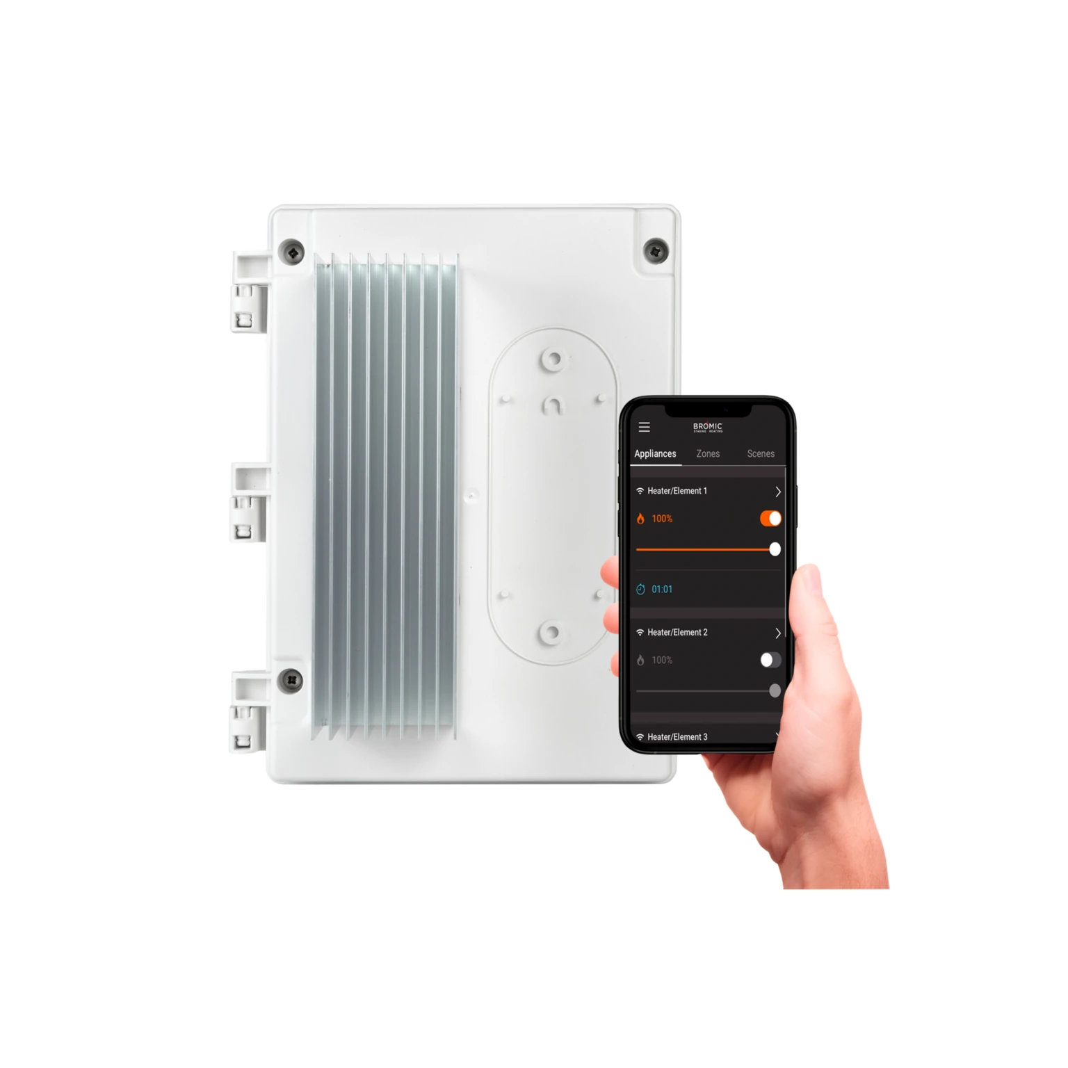 Regulador Affinity Dimmer y su aplicación en un móvil