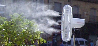 Misting Cooling Fans